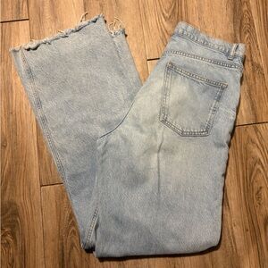 Light Wash Casual Straight Fit